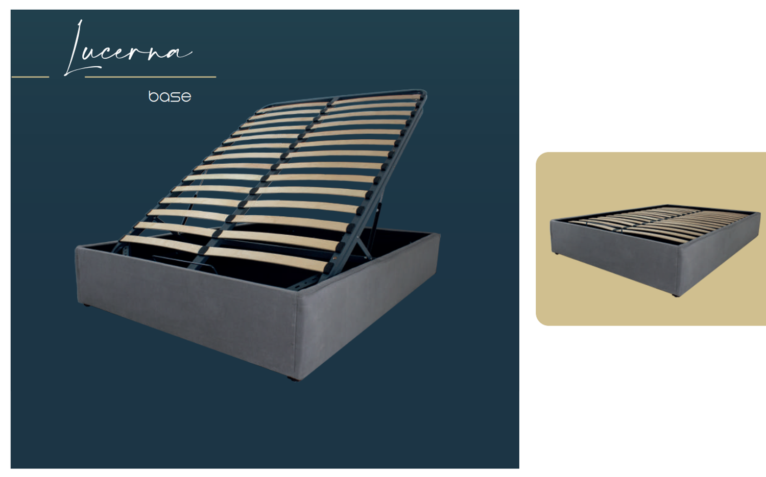 BASE LEVANTACAMA QUEEN SIZE LUCERNA