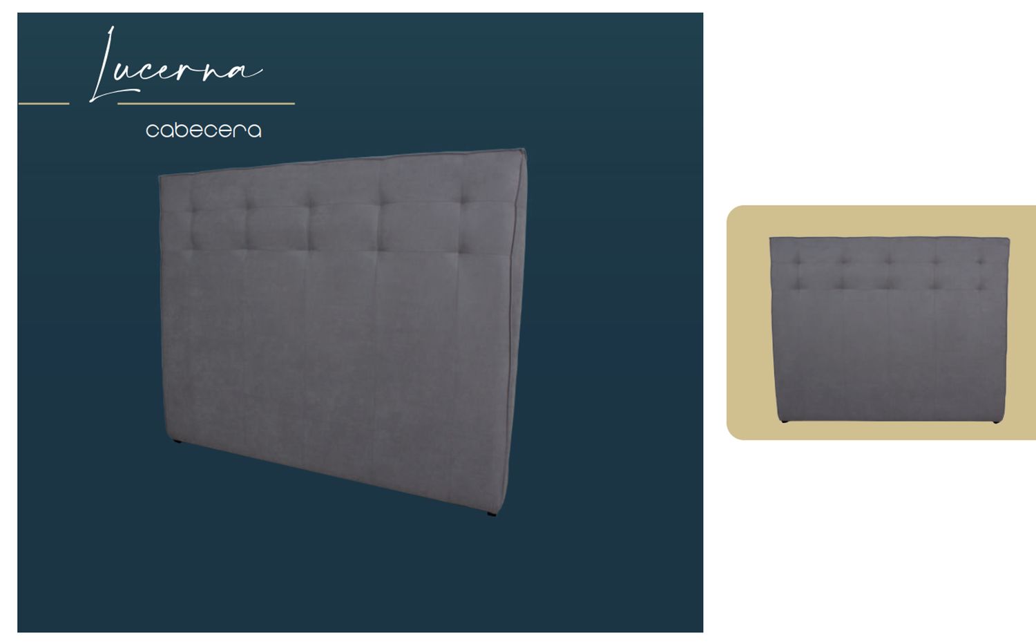 CABECERA QUEEN SIZE LUCERNA