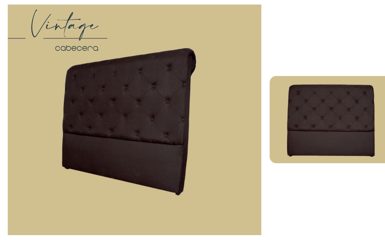 CABECERA QUEEN SIZE VINTAGE