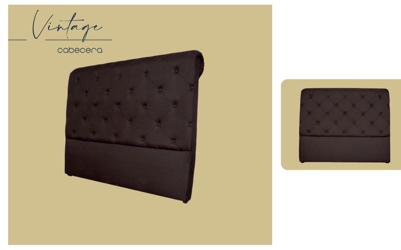 CABECERA KING SIZE VINTAGE