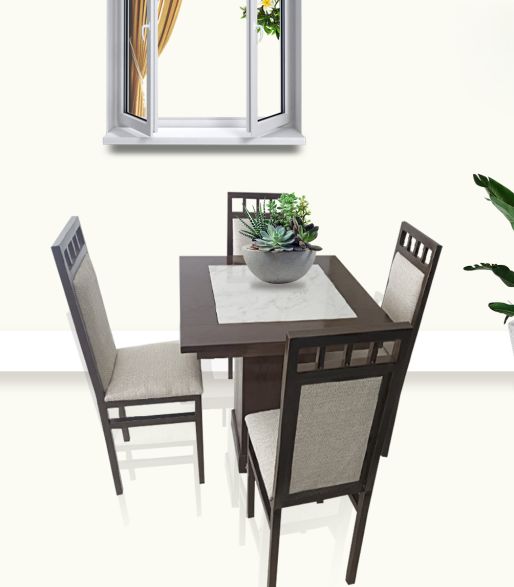 ANTECOMEDOR NORUEGA DE 4 SILLAS