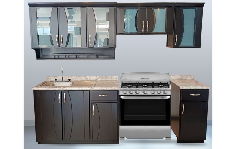 COCINA INTEGRAL ESMERALDA DE 2.40 MTS