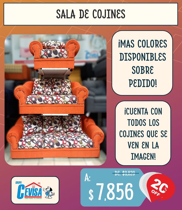 SALA DE COJINES