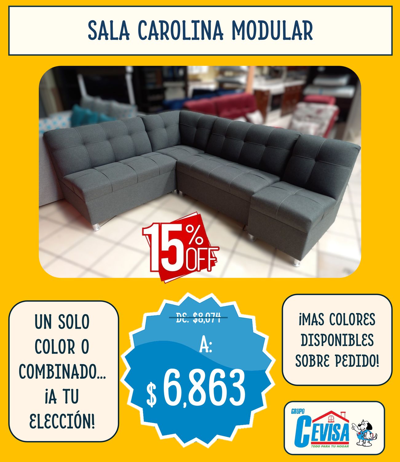 SALA CAROLINA MODULAR