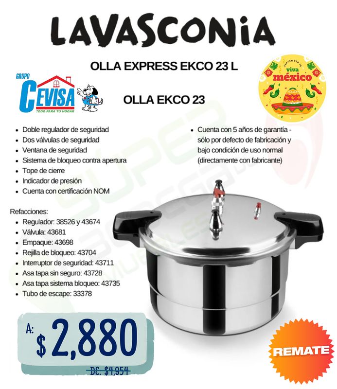 OLLA EXPRESS 23 L EKCO