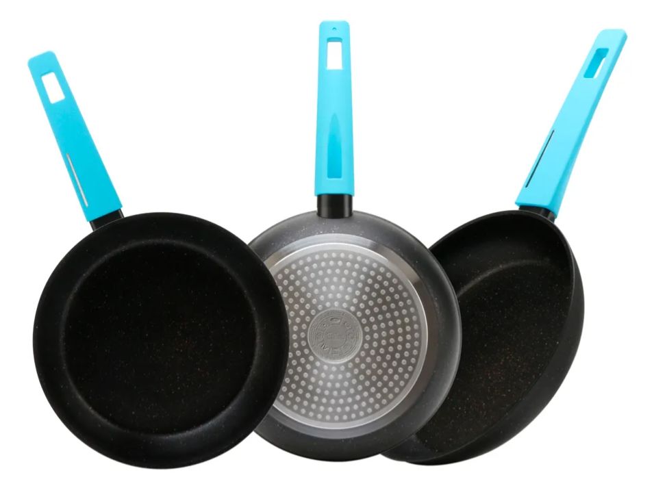 JGO. DE SARTENES 3 PZ COOKS MASTER FACMM1