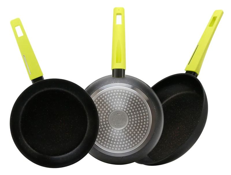 JGO. DE SARTENES 3 PZ COOKS MASTER FACMM3