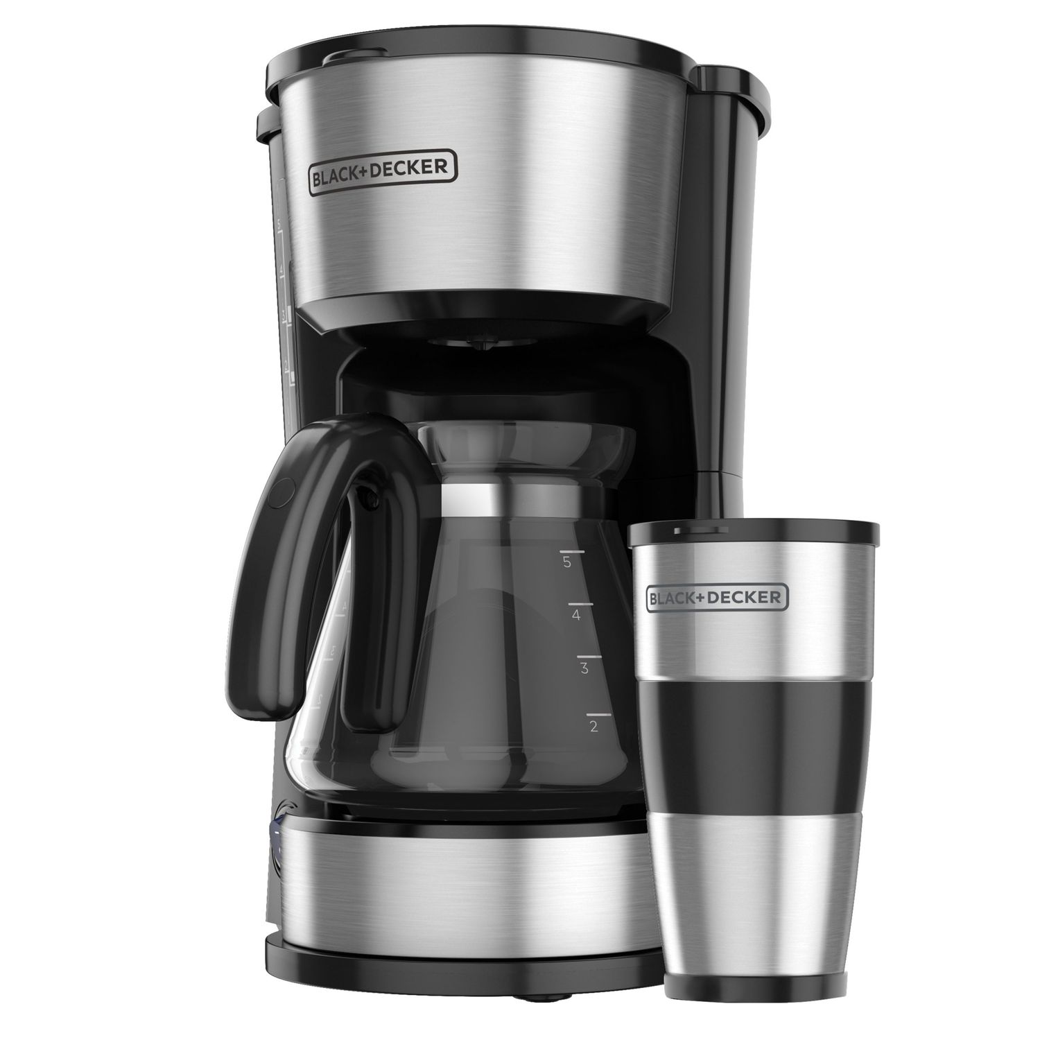 CAFETERA 5 TAZAS BLACK&amp;DECKER CM0755S-MX