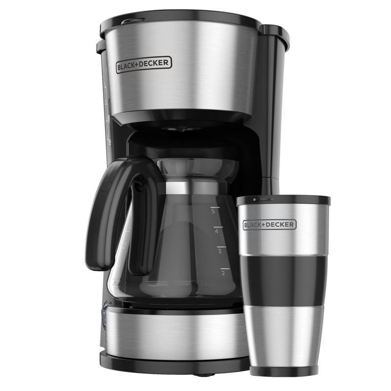 CAFETERA 5 TAZAS BLACK&amp;DECKER CM0755S-MX