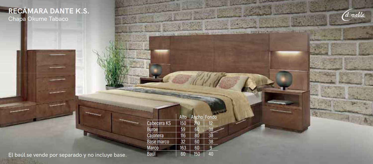 RECAMARA KING SIZE DANTE