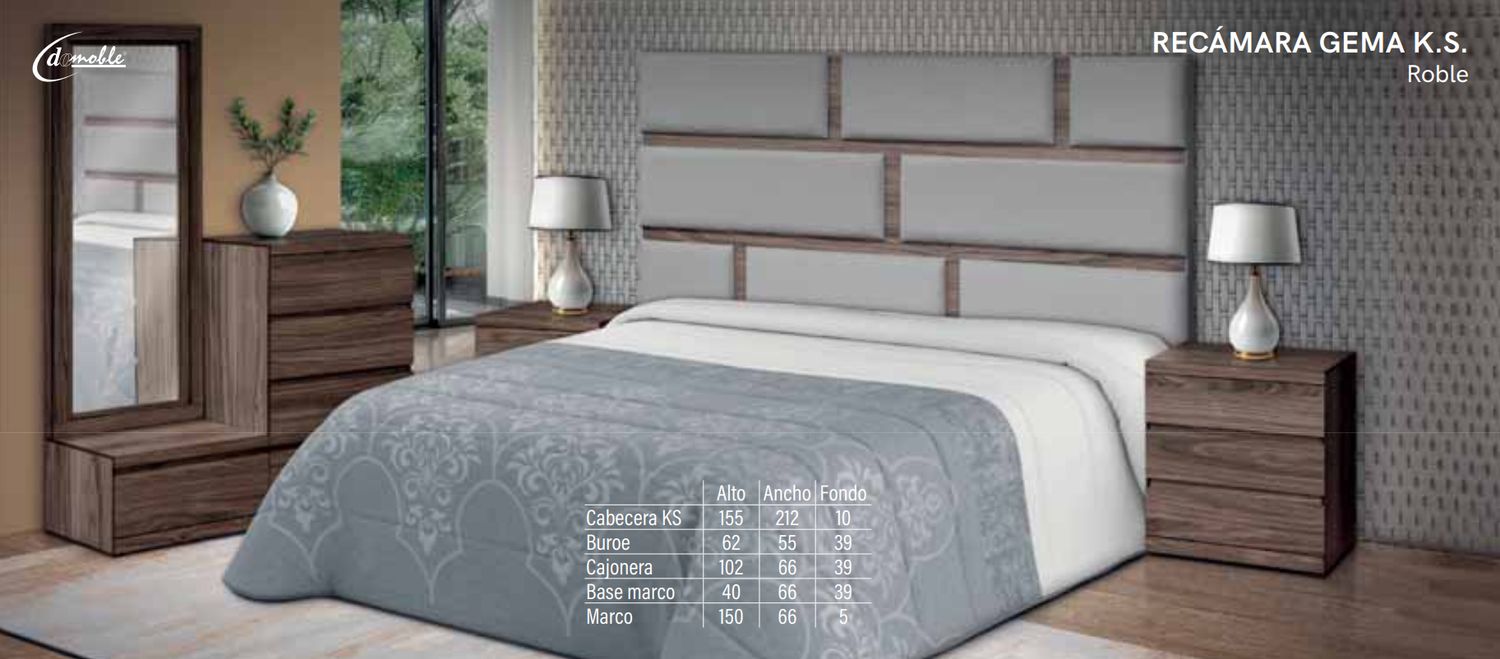 RECAMARA KING SIZE GEMA