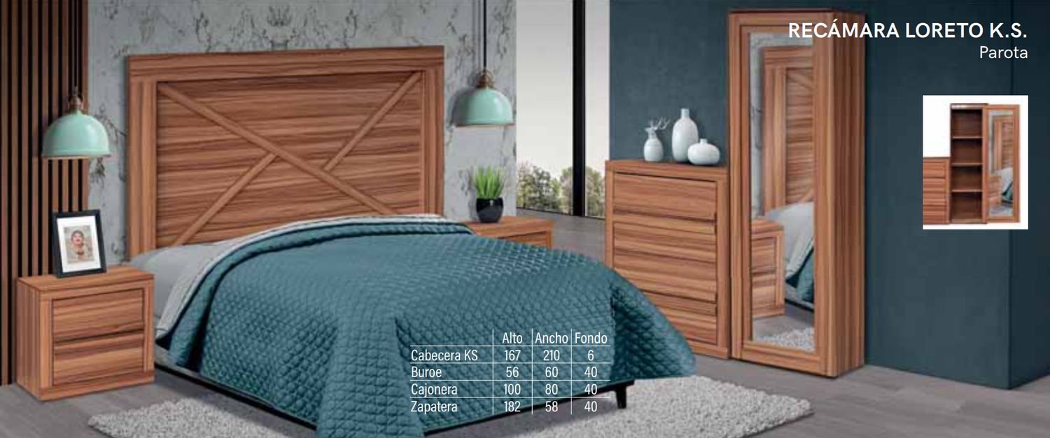 RECAMARA KING SIZE LORETO