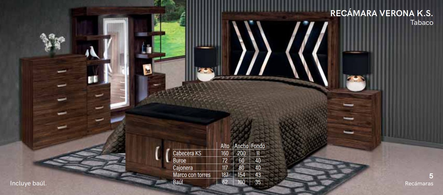 RECAMARA KING SIZE VERONA