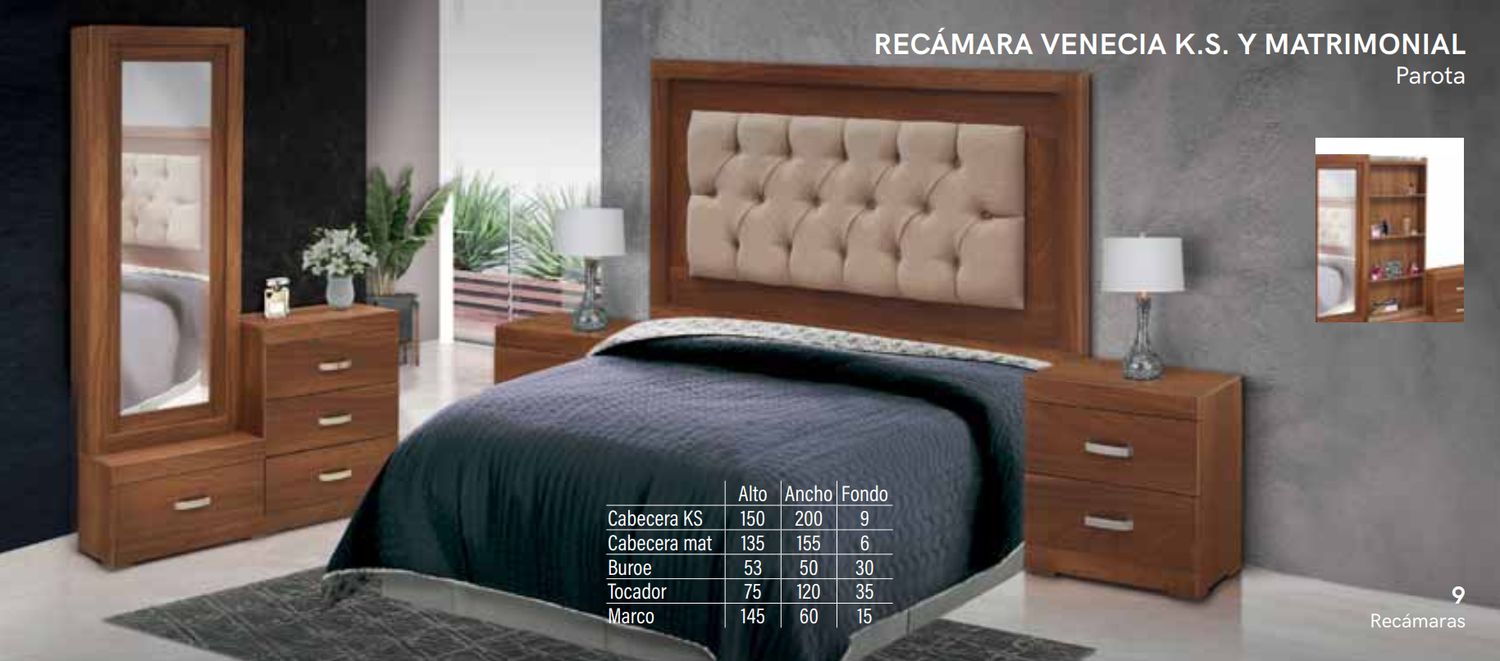 RECAMARA MATRIMONIAL VENECIA