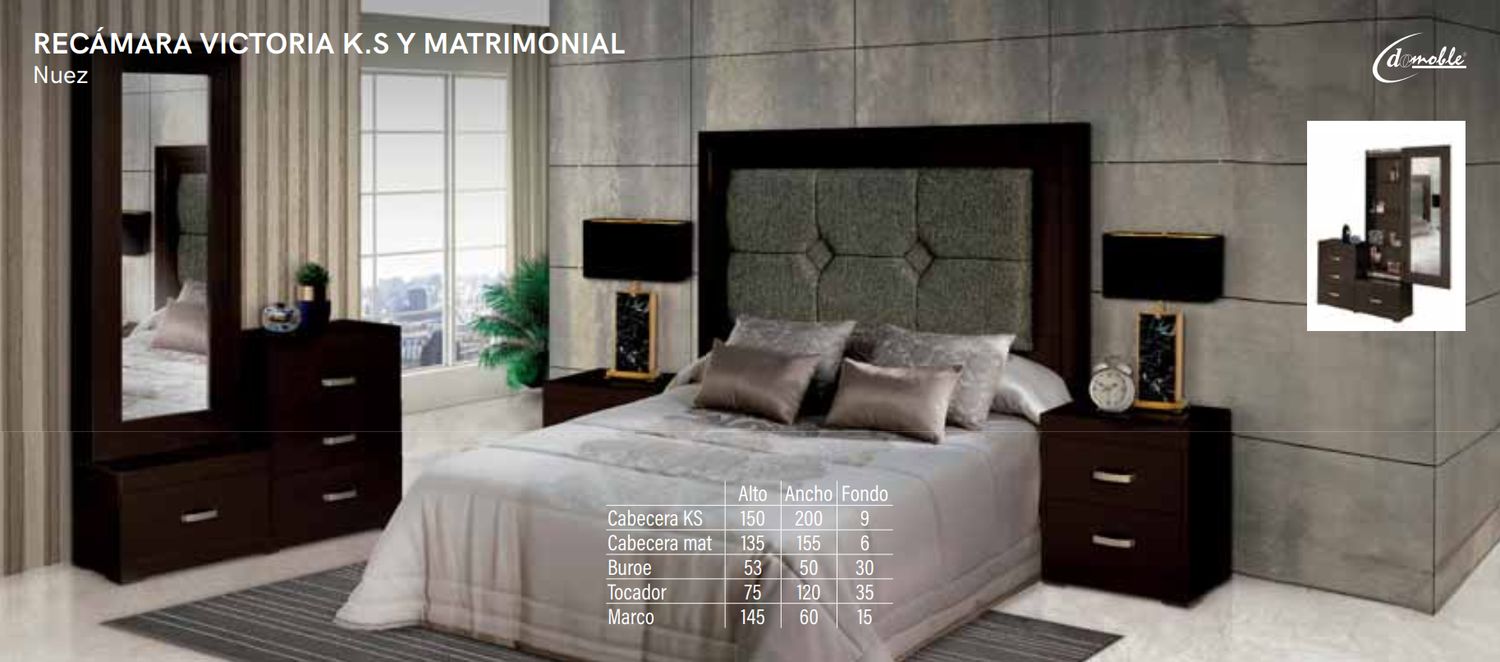 RECAMARA KING SIZE VICTORIA