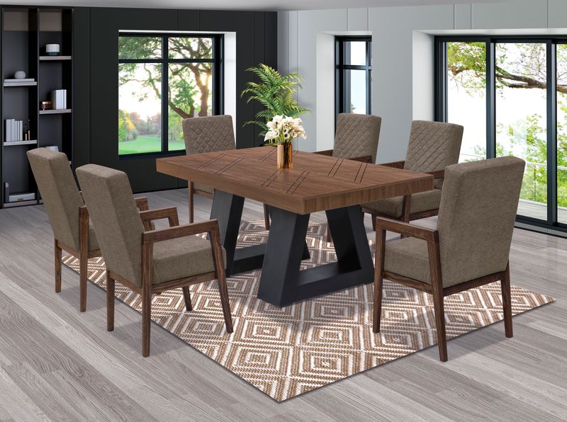 ANTECOMEDOR SUECIA DE 6 SILLAS ANTECOMEDOR SUECIA DE 6 SILLAS