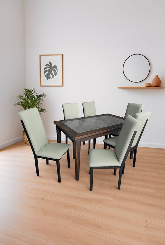 ANTECOMEDOR TANIA DE 6 SILLAS ANTECOMEDOR TANIA DE 6 SILLAS