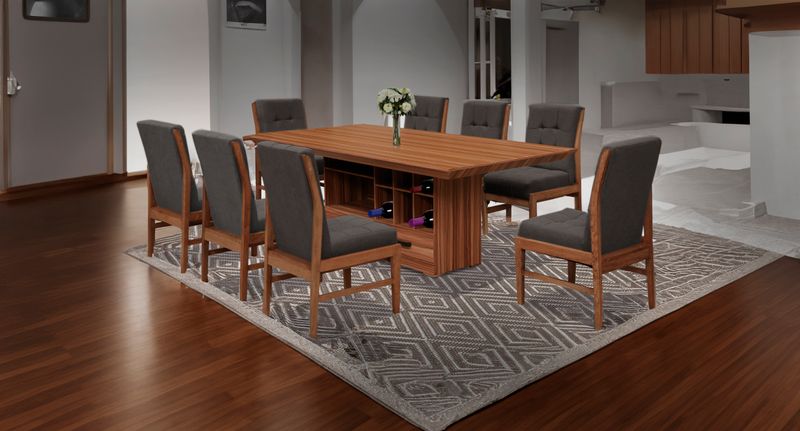 ANTECOMEDOR AMBAR DE 8 SILLAS