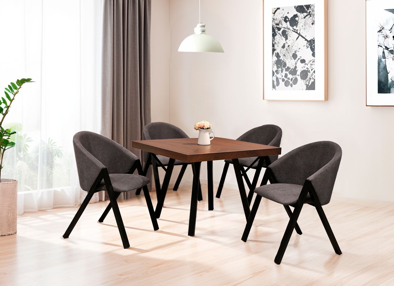 ANTECOMEDOR MALLORY DE 4 SILLAS