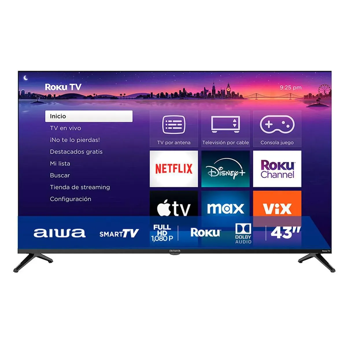 PANTALLA AIWA 43" SMART TV HD AW43B4SMRK PANTALLA AIWA 43" SMART TV HD AW43B4SMRK