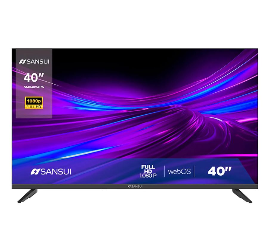 PANTALLA SANSUI 40" SMART 4K SMX40VAFW PANTALLA SANSUI 40" SMART 4K SMX40VAFW