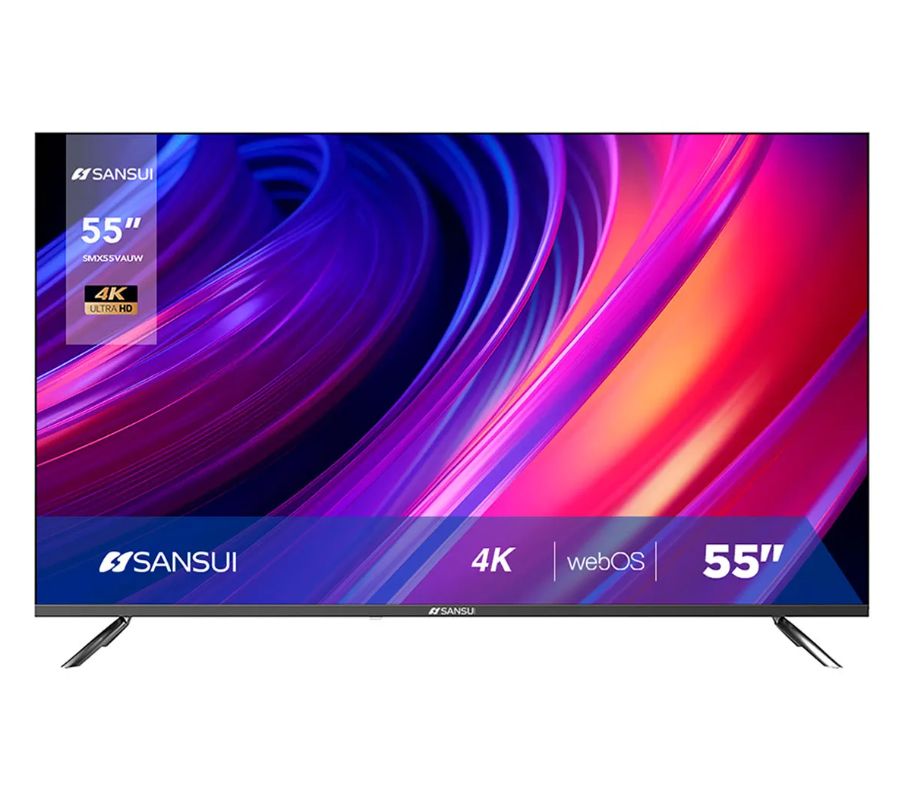 PANTALLA SANSUI 55" SMART UHD SMX55VAUW PANTALLA SANSUI 55" SMART UHD SMX55VAUW