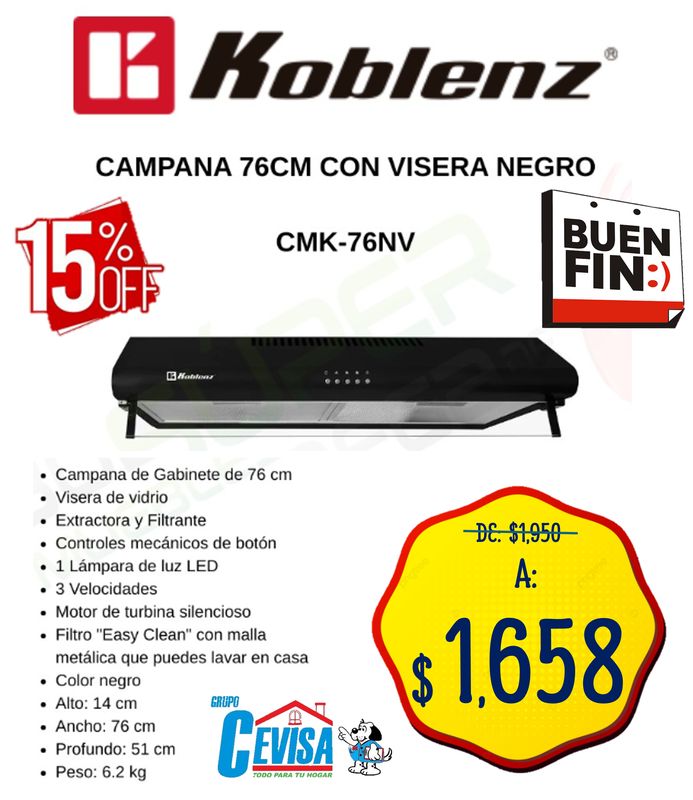 CAMPANA KOBLENZ 76 CMK-76NV