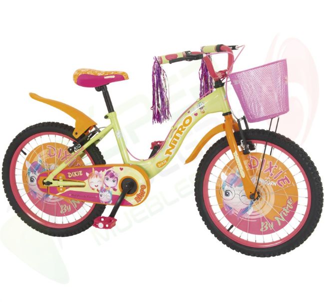 BICICLETA NITRO 20" DIXIE PINTADA DIXIE20P BICICLETA NITRO 20" DIXIE PINTADA DIXIE20P