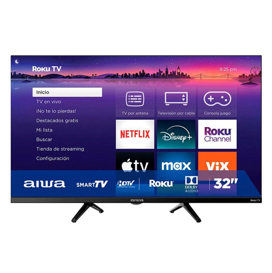 PANTALLA AIWA 32" SMART TV FHD AW32B4SMRK