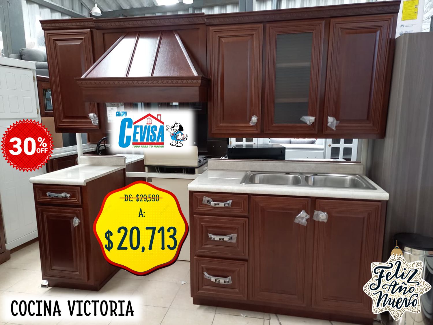 COCINA INTEGRAL VICTORIA DE 2.43 MTS COCINA INTEGRAL VICTORIA DE 2.43 MTS