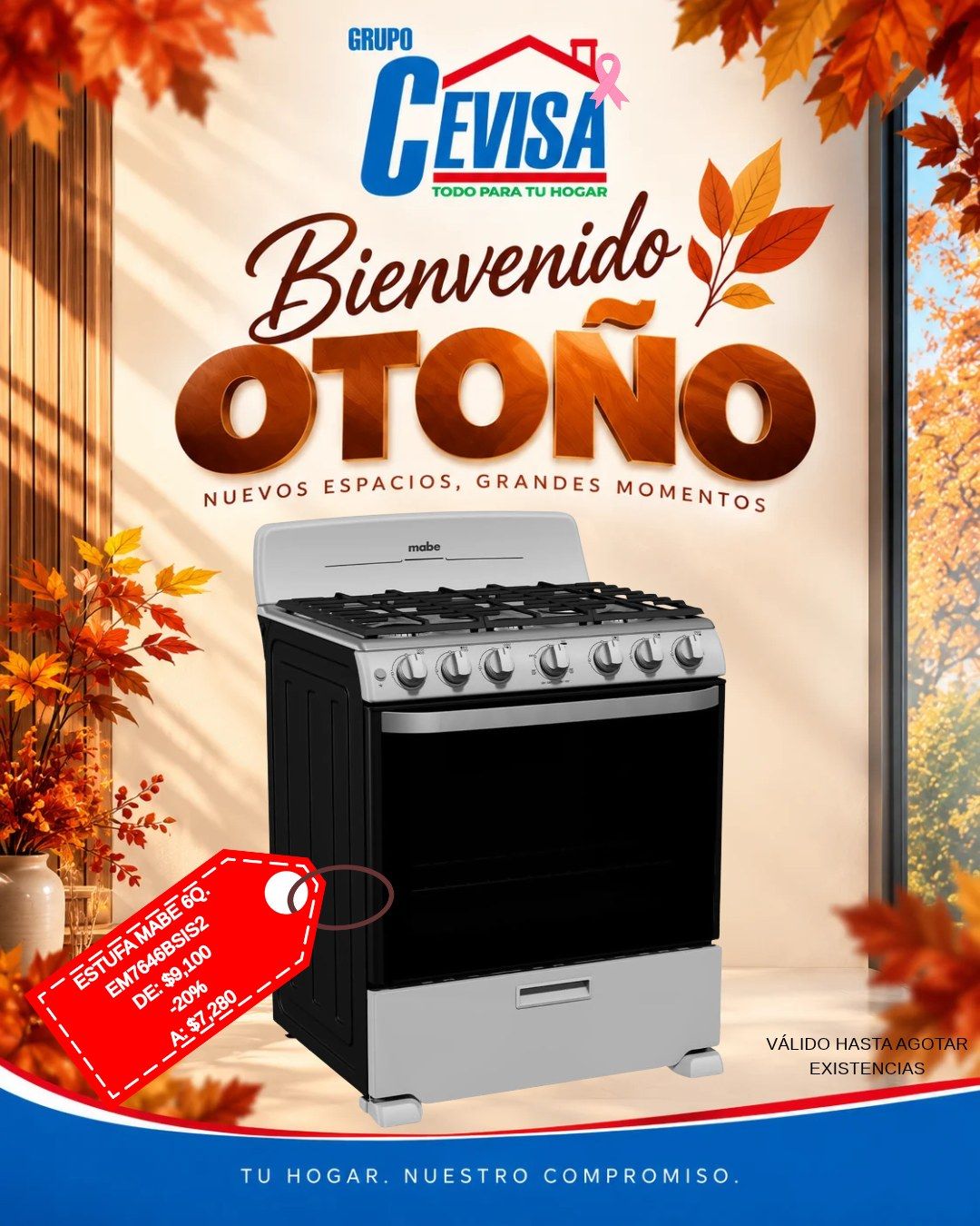 ESTUFA MABE 30" EM7646BSIS2 ESTUFA MABE 30" EM7646BSIS2