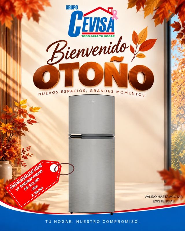 REFRIGERADOR MABE 14" RME360PVMRM0