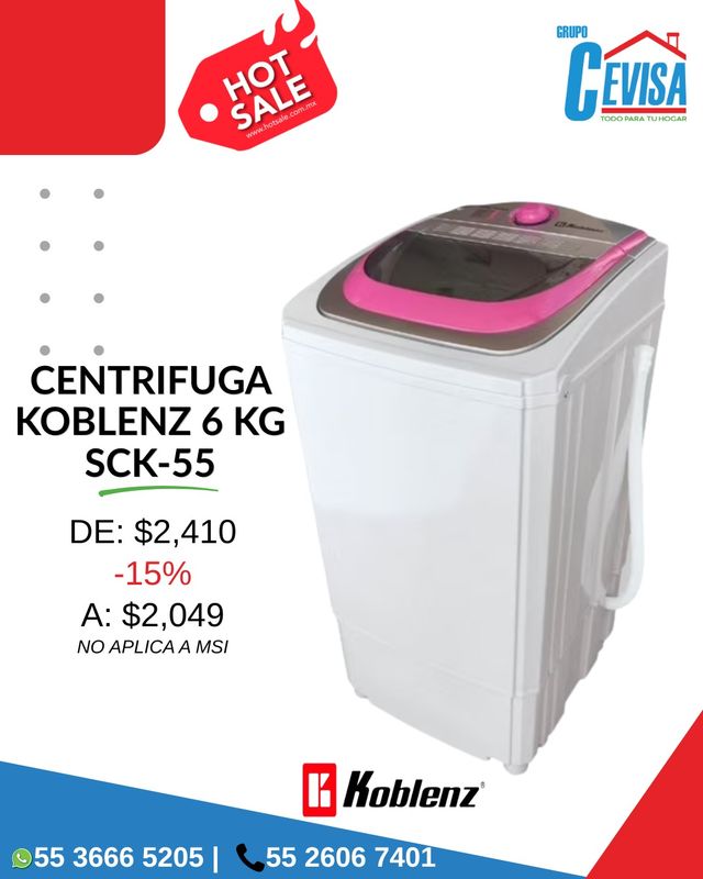 CENTRIFUGA KOBLENZ 6KG SCK-55