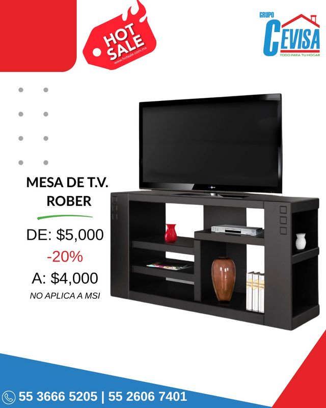 MESA DE T.V. ROBER
