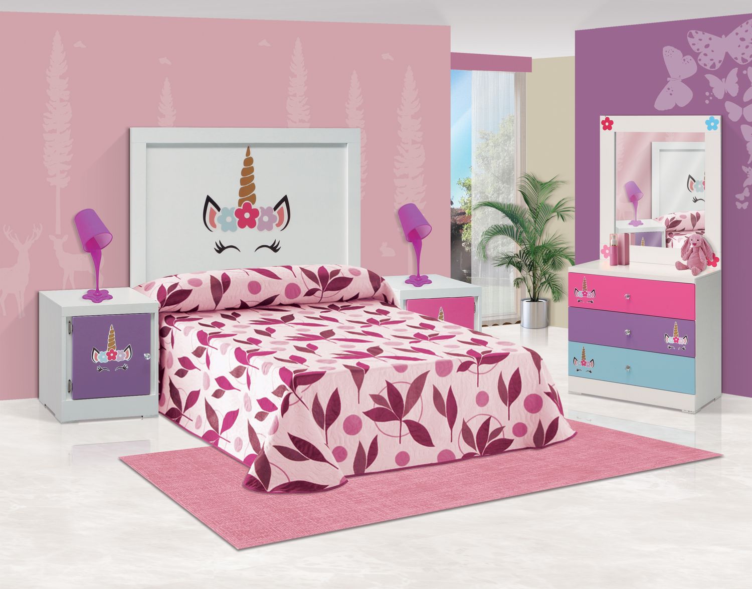 RECAMARA MATRIMONIAL UNICORNIO