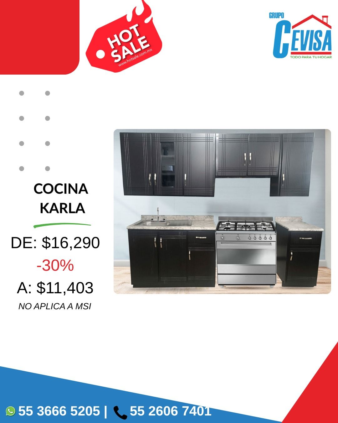 COCINA INTEGRAL KARLA DE 2.40 MTS COCINA INTEGRAL KARLA DE 2.40 MTS