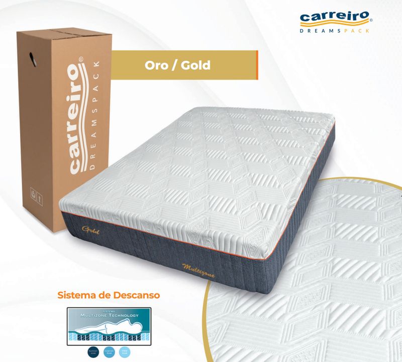 COLCHON KING SIZE DREAMSPACK ORO COLCHON KING SIZE DREAMSPACK ORO