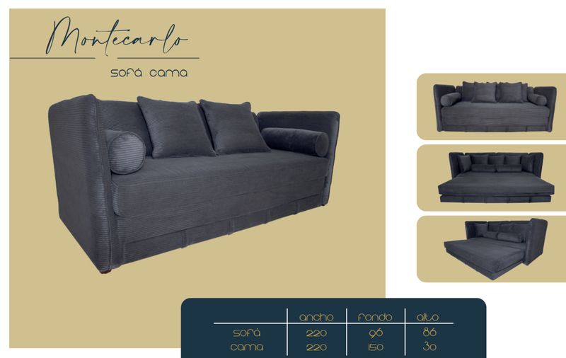 SOFA CAMA MONTECARLO SOFA CAMA MONTECARLO