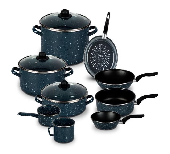 BATERIA PELTRE GRIS 12 PZ EKCO 28862