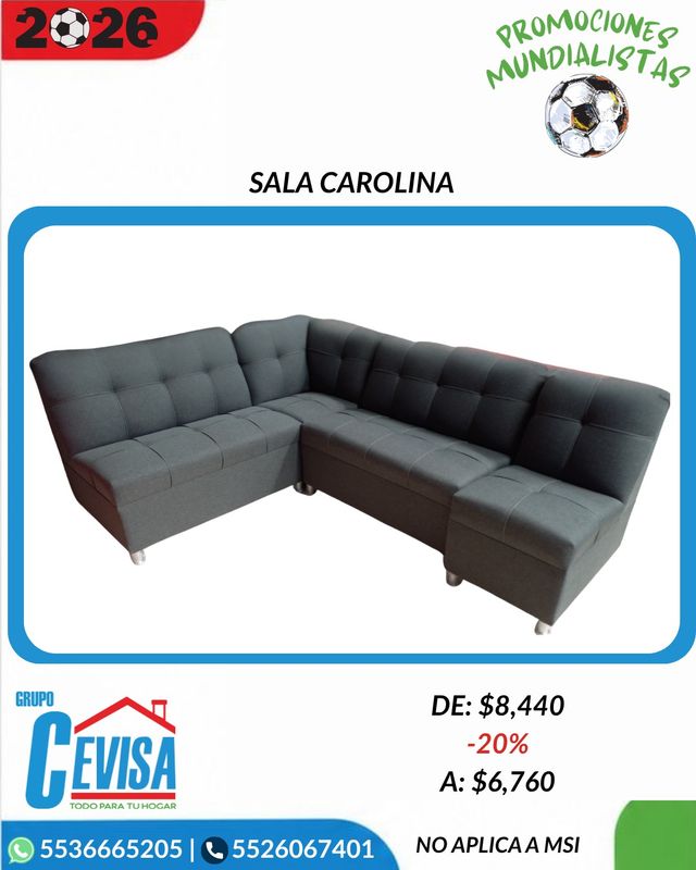 SALA CAROLINA MODULAR SALA CAROLINA MODULAR