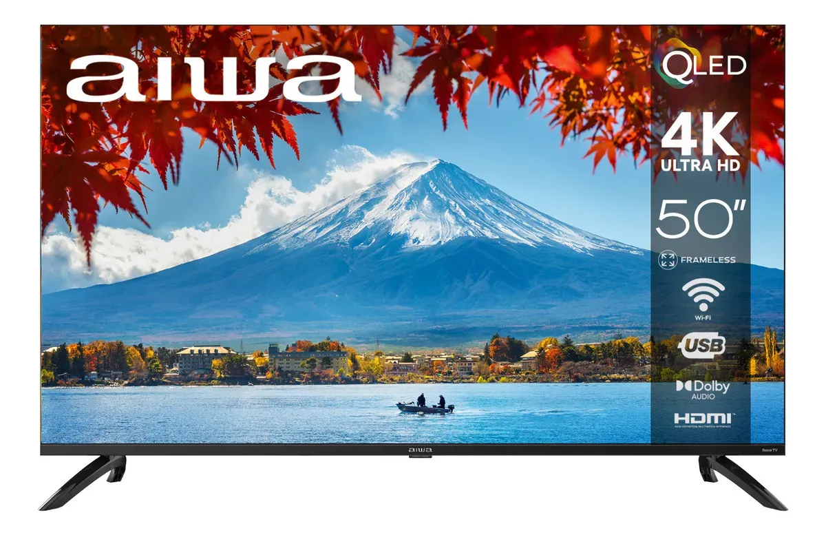 PANTALLA AIWA 50" SMART TV QLED AW50RKQ PANTALLA AIWA 50" SMART TV QLED AW50RKQ