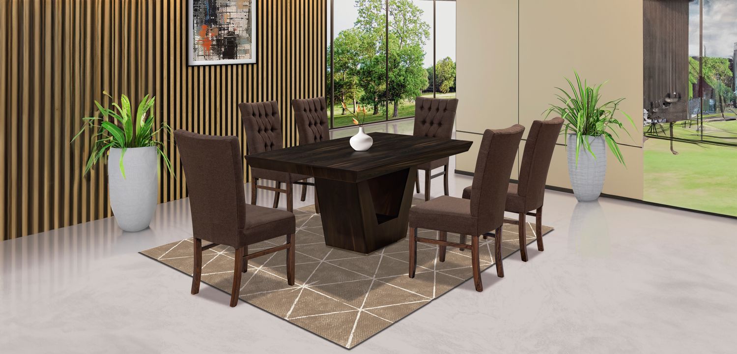 ANTECOMEDOR ALNEA DE 6 SILLAS ANTECOMEDOR ALNEA DE 6 SILLAS
