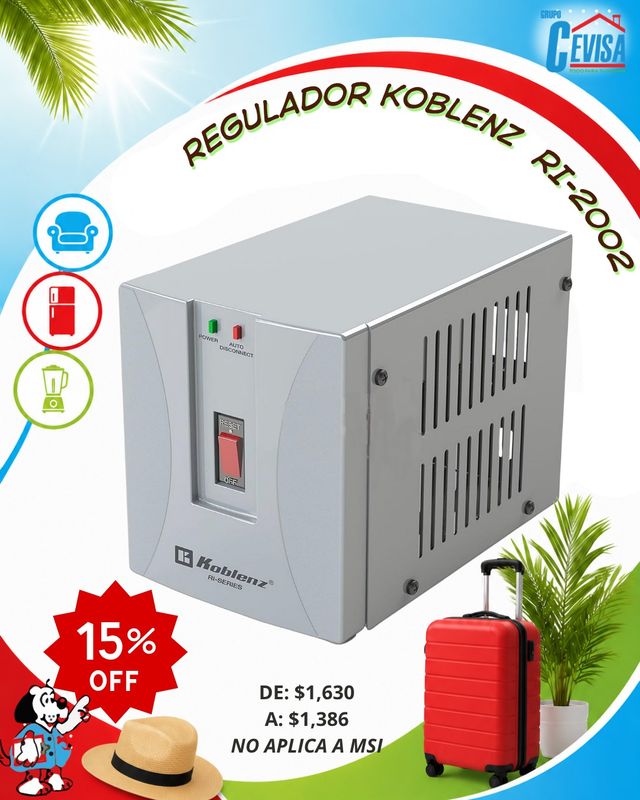 REGULADOR KOBLENZ RI-2002 REGULADOR KOBLENZ RI-2002