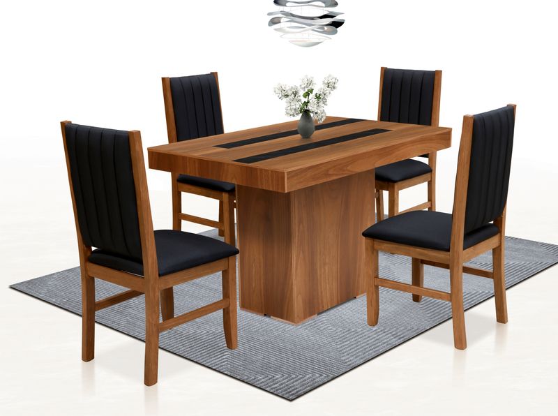 ANTECOMEDOR VICTORIA DE 4 SILLAS ANTECOMEDOR VICTORIA DE 4 SILLAS