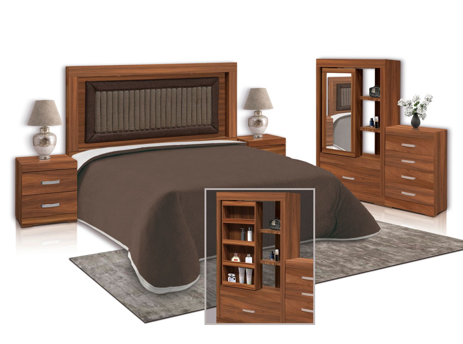 RECAMARA KING SIZE TOSCANA RECAMARA KING SIZE TOSCANA