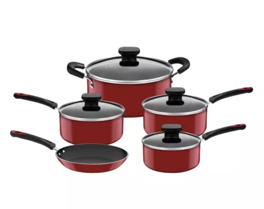 BATERIA ROJA 9 PZ TRAMONTINA 27899/226