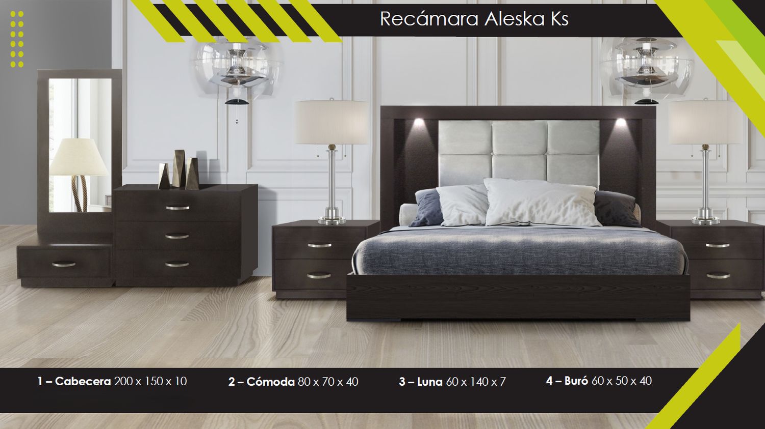 RECAMARA KING SIZE ALESKA