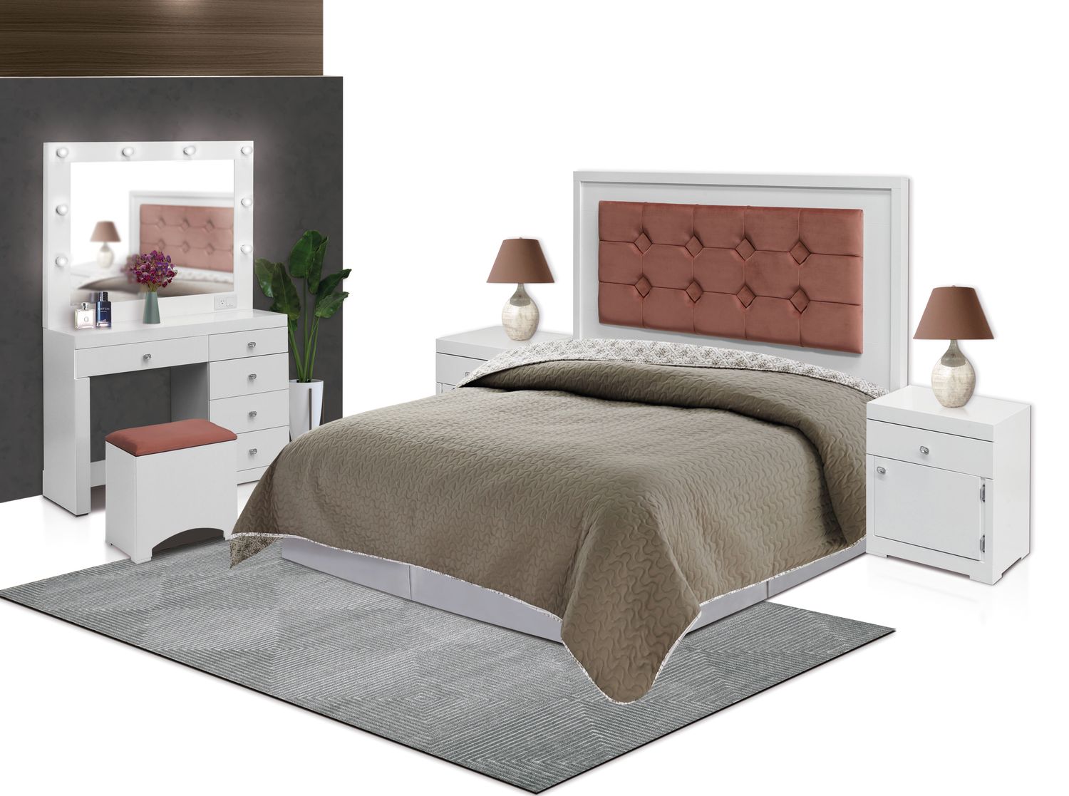 RECAMARA KING SIZE JENNIFER