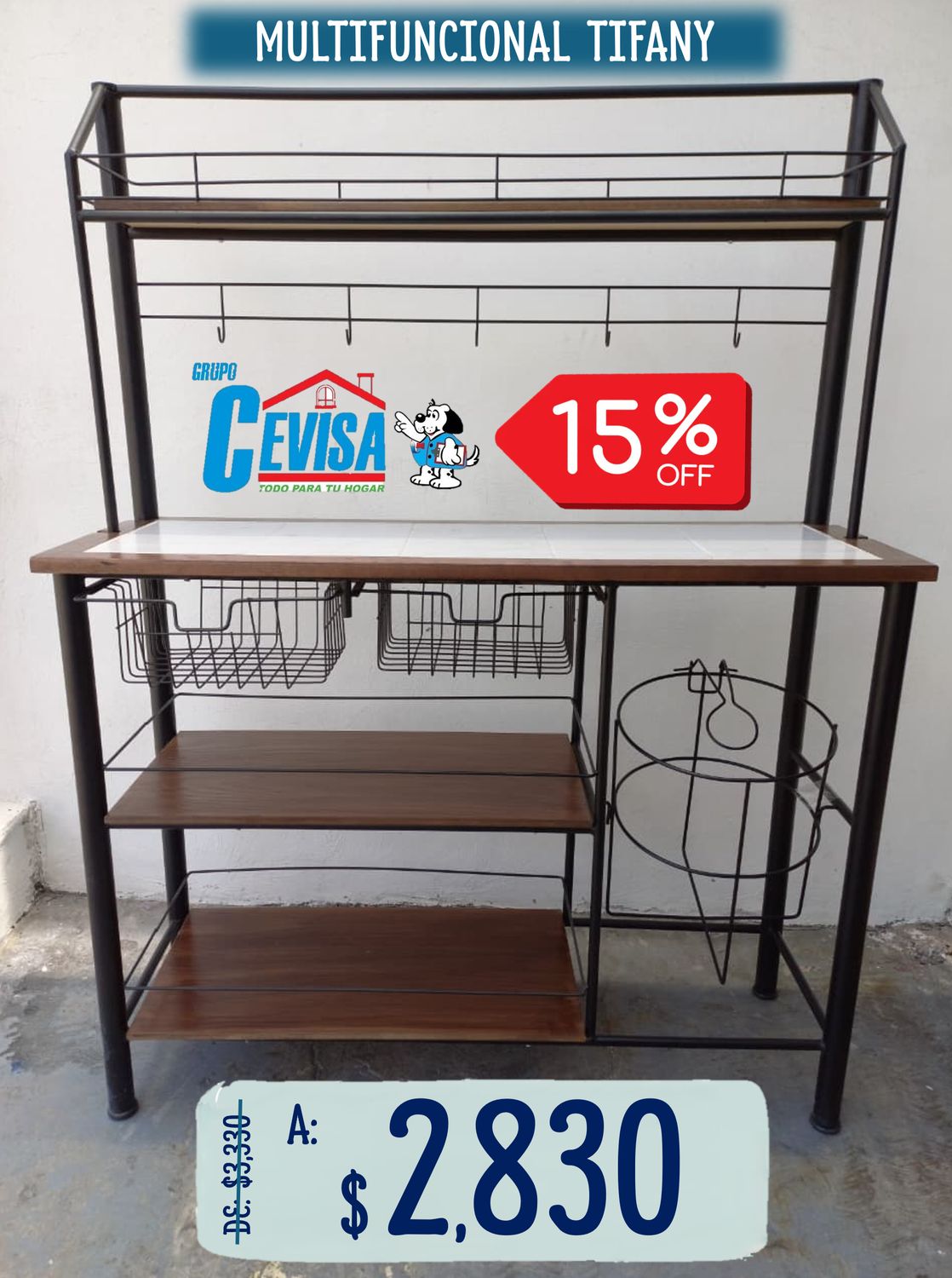 MULTIFUNCIONAL TIFANY MULTIFUNCIONAL TIFANY