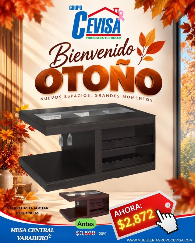MESA CENTRAL VARADERO